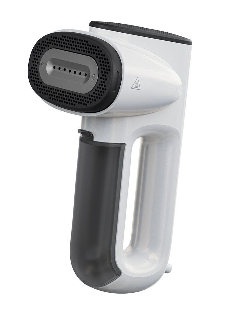 Handheld Garment Steamer with 95ml Removable Water Tank, No Steam Backlash, 3-5 Shirts Capacity, White  - Image 1