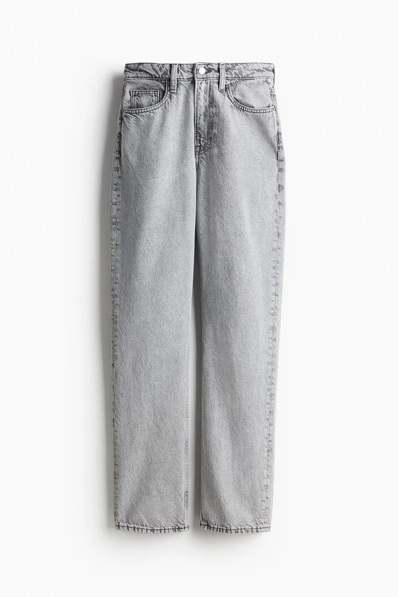 H&M Straight High Jeans