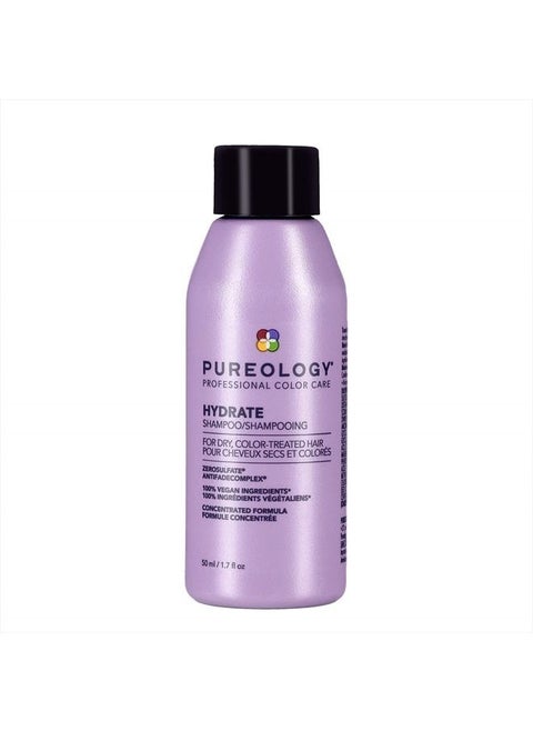 Hydrate Moisturizing Shampoo | For Medium to Thick Dry, Color Treated Hair | Sulfate-Free | Vegan