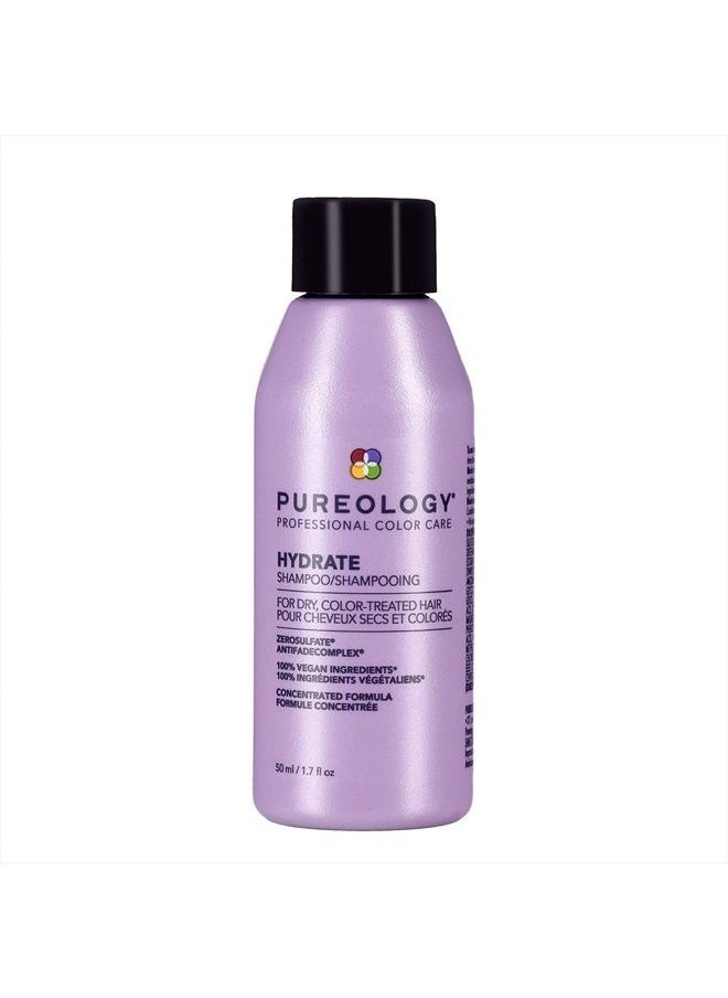 PUREOLOGY Hydrate Moisturizing Shampoo | For Medium to Thick Dry, Color Treated Hair | Sulfate-Free | Vegan  - Image 1