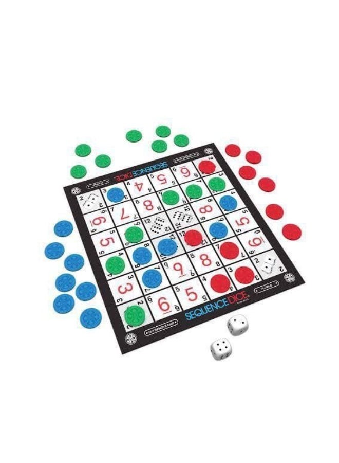 Sequence Strategy Board Game – Classic Family Card & Chip Game for 2–12 Players | Skill, Luck & Teamwork | Fun for Kids & Adults Ages 7+ | Perfect for Game Night & Parties - Image 4
