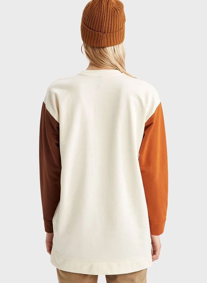 DeFacto Oversized Sweatshirt
