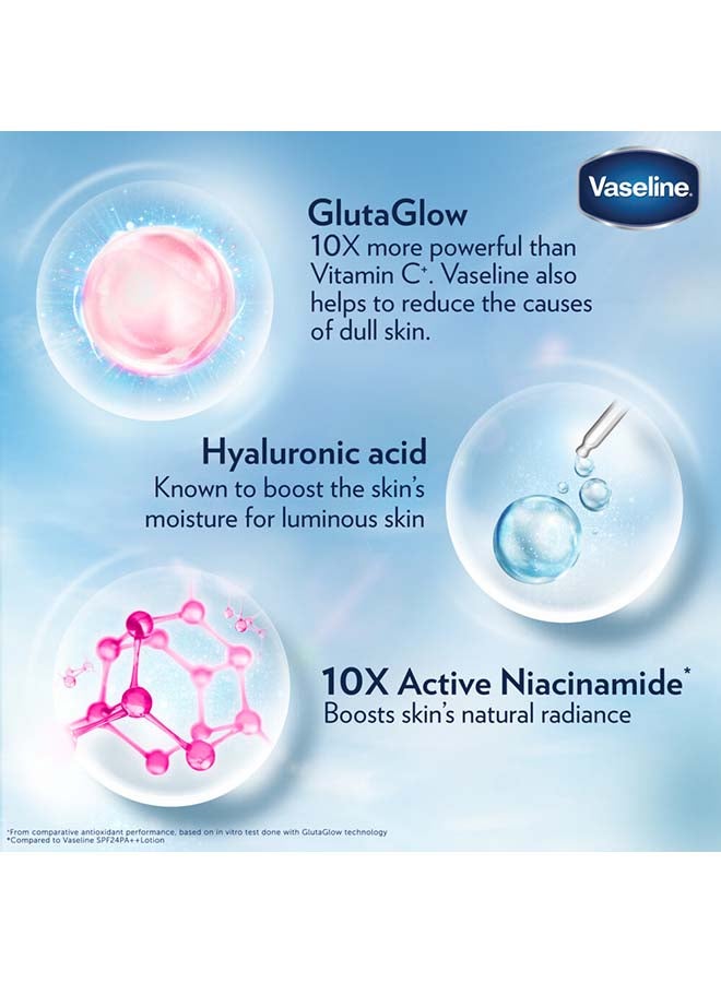 Vaseline سيروم غلوتا-هيا، إشراقة ناعمة، لوشن الجسم الأساسي بتوحيد اللون - Image 5