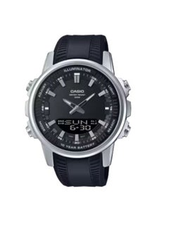 Analog Plus Digital Round Waterproof Wrist Watch With Strap AMW-880-1AVDF