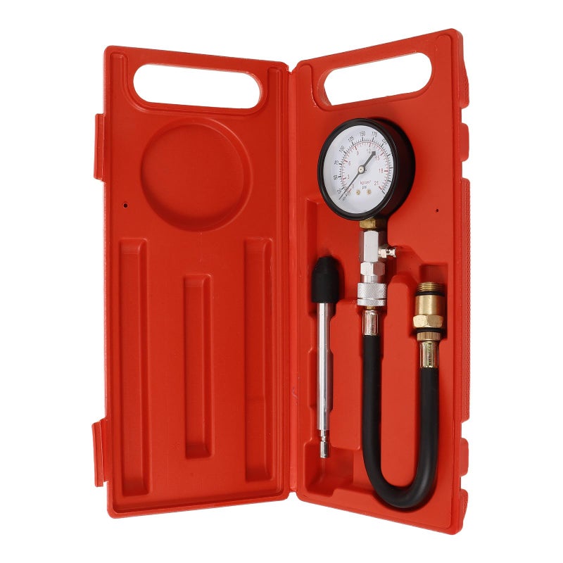 Small Engine Cylinder Compression Tester Kit with 3 Adapters for Mechanics - Image 2