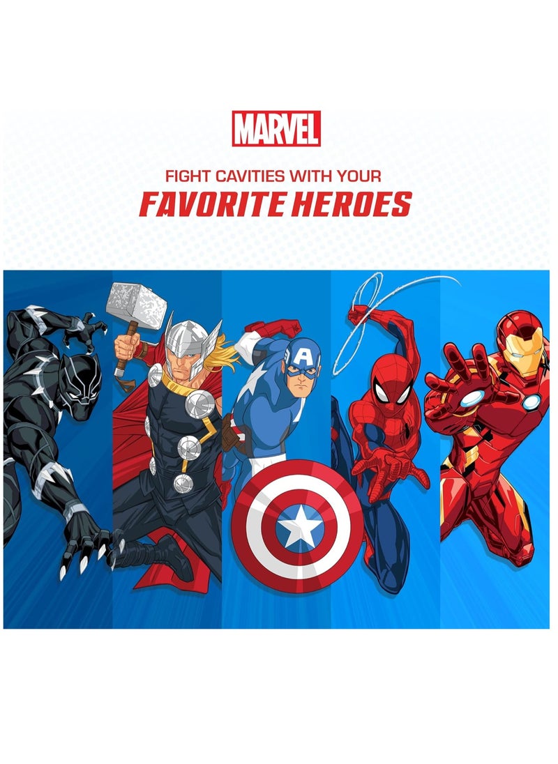 Brush Buddies - Brush Buddies Marvel Iron Man Toothbrush for Kids, Soft & Rounded Bristles, Poppin' Fun Kids Toothbrush, Ultra Soft Pop-up Toothbrush with Superhero Toothbrush Cover - Image 1