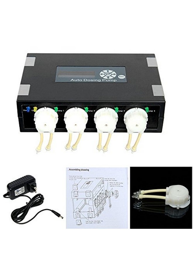 Jebao Programmable Auto Dosing Pump Dp4, Black - Image 3