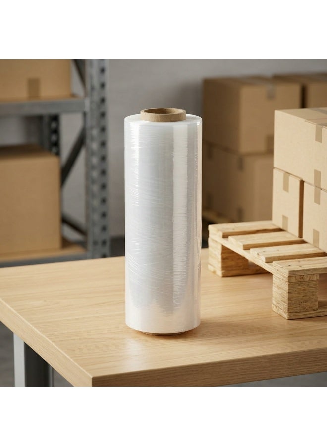 Stretch Wrap Roll, 30 cm Width, 1 kg Weight - Image 1