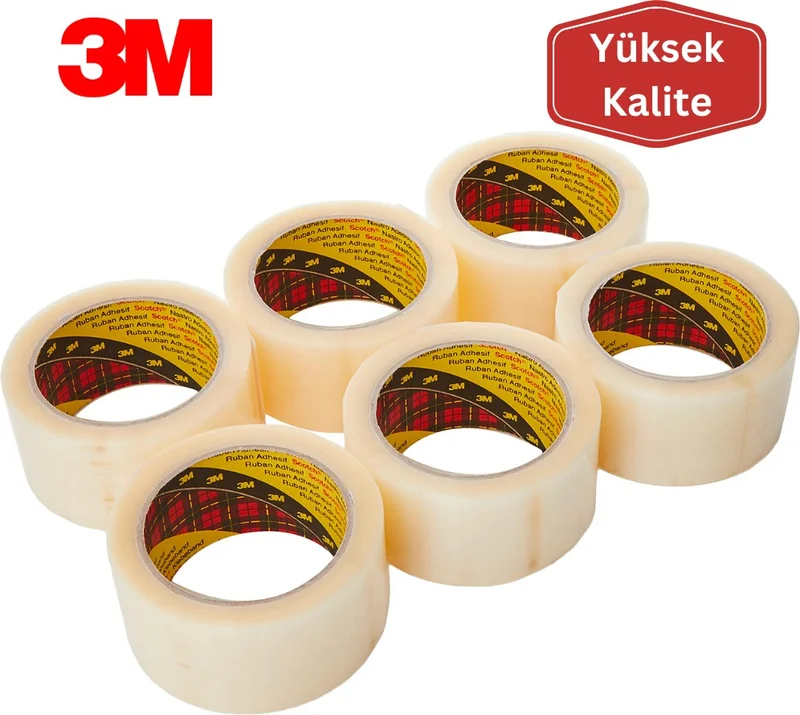 ثري ام 371 Transparent Duct Tape 45mm x 100m - 1 Piece