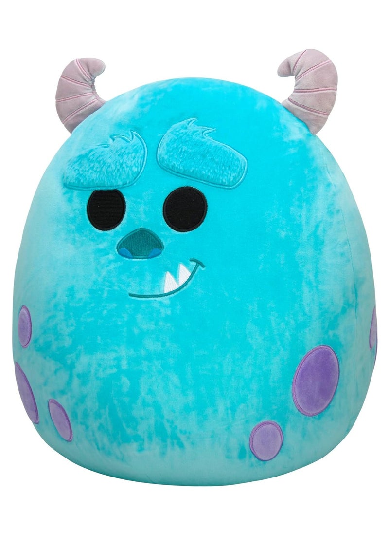 Squishmallows SQK0319 | Mickey Mouse Official Kellytoy Plush Sulley - Disney Pixar Ultrasoft Stuffed Animal Toy Blue 14 inches |For Kids Girls & Boys |  Washable Squishy Stuff Toy | All Age| Polyester  - Image 2