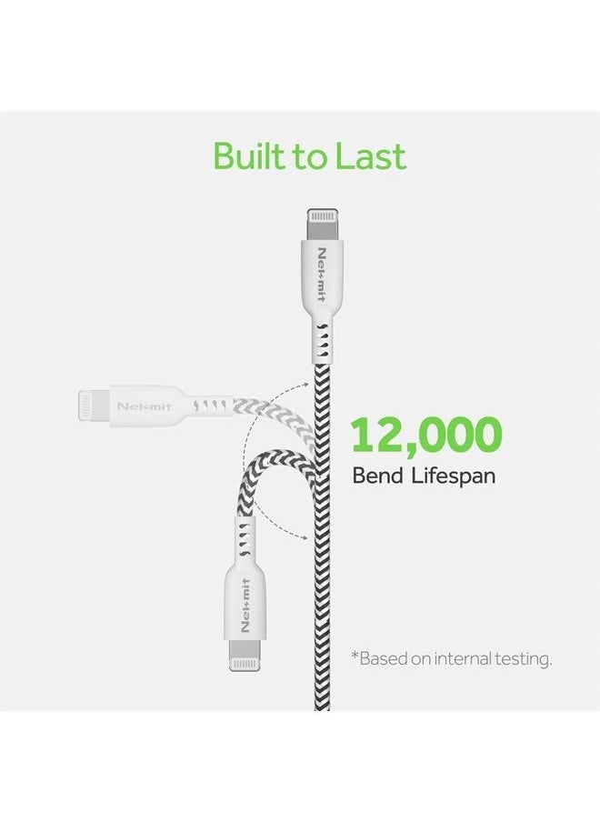 USB-C to Lightning Charging Cable 6.6FT MFI Certified Syncing Cord for iPhone 13 Pro Max/iPhone 13 Pro/iPhone 13 / iPhone 13 Mini/iPad Pro/AirPods Pro and More, Support Power Delivery