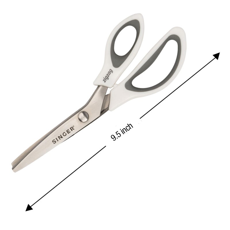 SINGER 9" Pinking Shears - Zig Zag Scissors for Fabric - Image 3