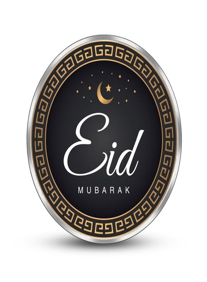 Silviya BIS Hallmarked Eid 999 Pure Silver Coin (10 Gram) Round Shape: Islamic Festival Gift - Ramadan Mubarak - Religious Souvenir - Image 2