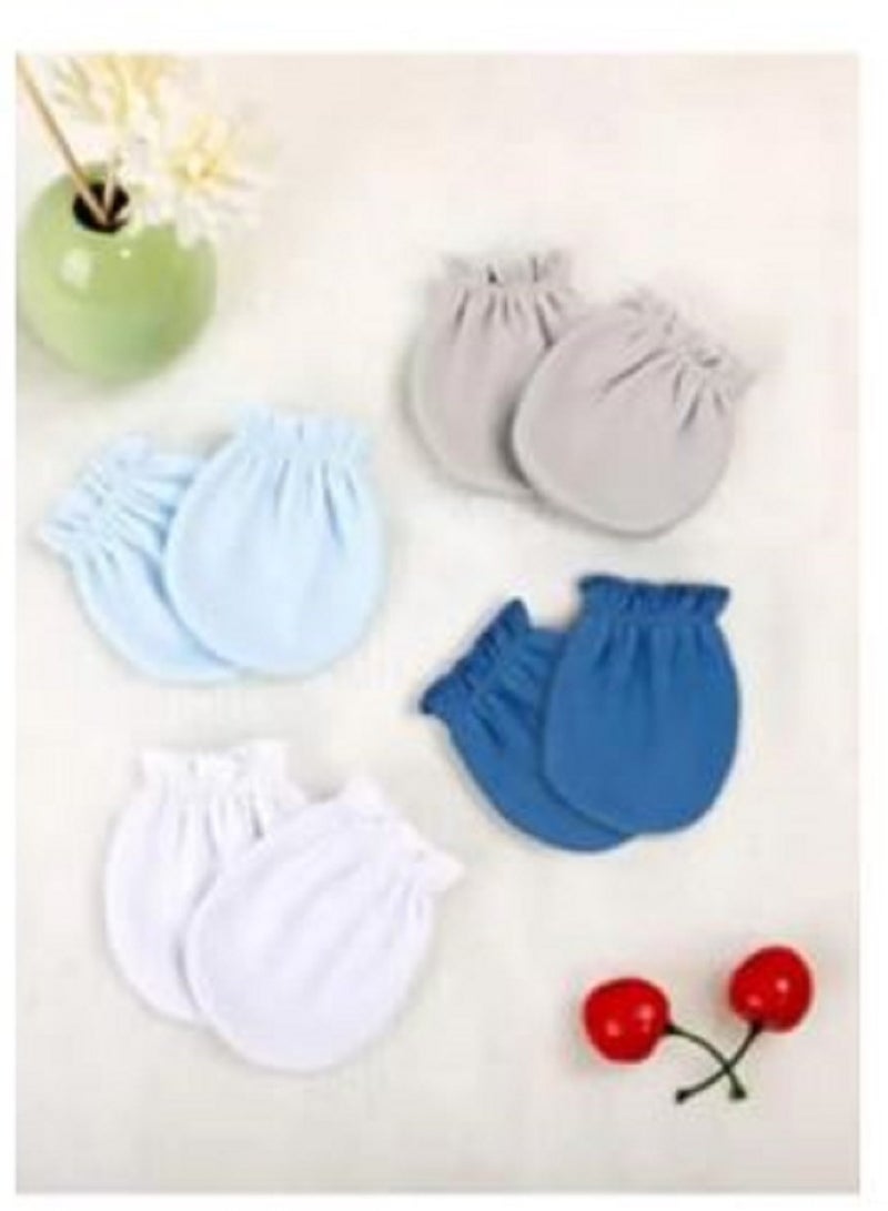 Comfortable and modern gloves to protect your baby, safe and in a cheerful color, 0-6 months - Image 3