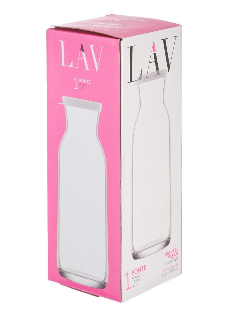 LAV Fonte Carafe 1210cc Silicone Lid - Image 5