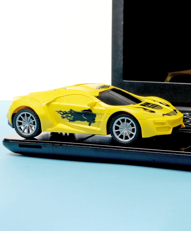 PlayNation Speed Racing Remote Car - Yellow - Image 3