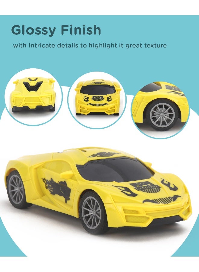 PlayNation Speed Racing Remote Car - Yellow - Image 2