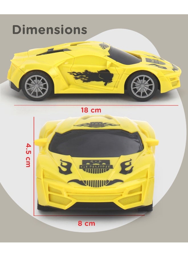 PlayNation Speed Racing Remote Car - Yellow - Image 4