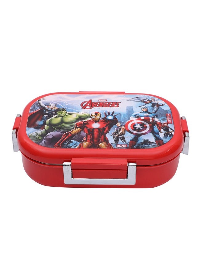 JAYPEE JAYPEE Stainless Steel Insulated Lunch Box Missteel Avengers Red, 500 ml, Suitable for School, Offices and picnics,  - Image 1