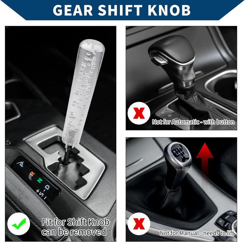 Hihaha Faux Crystal Shift Knob with Adapters - Image 3