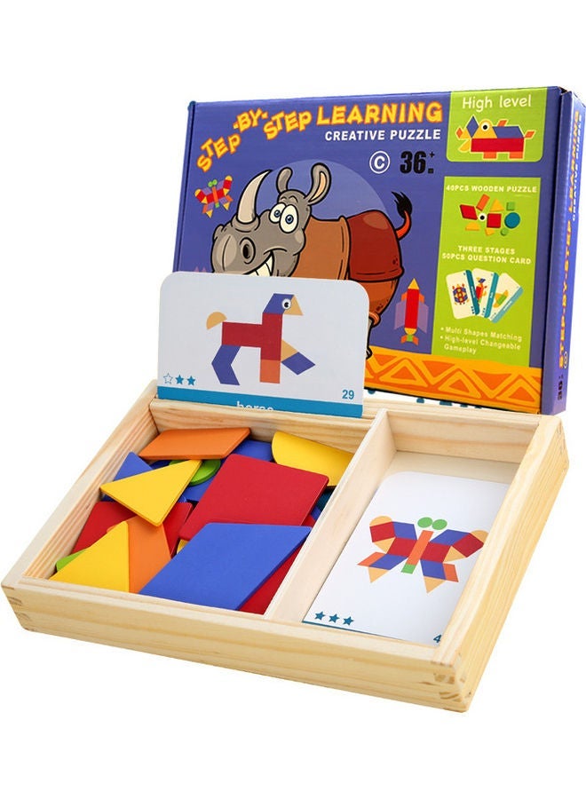 NIBEMINENT Montessori Early LearningToys 27x18x4cm - Image 2