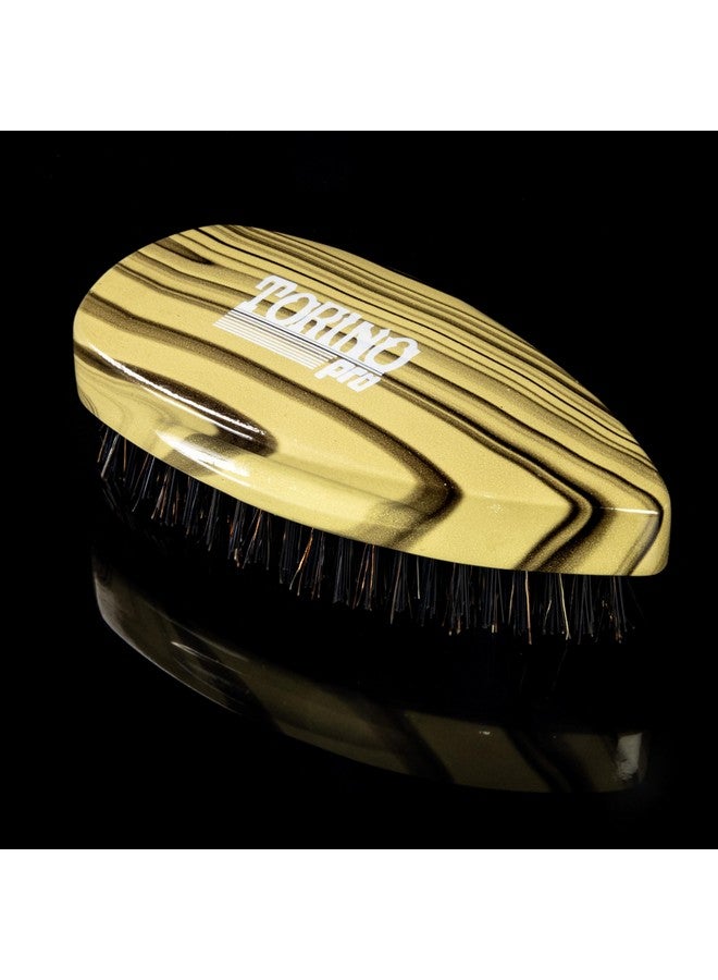 تورينو برو ويف براشز باي براش كينج فرشاة تورينو برو ويف 903، شعيرات نخيل صلبة مدببة، شعيرات معززة، تصميم حاصل على براءة اختراع، رائعة للذئب لإدارة 360 موجة - Image 5