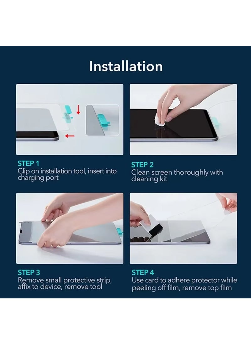 Xiaomi Redmi Pad 2 Screen Protector,HD Clarity Tempered Glass Screen Protector Film Scratch Resistant Bubble Free, High Transparency, Delicate Touch Screen Protector For Xiaomi Redmi Pad 2 - Image 5