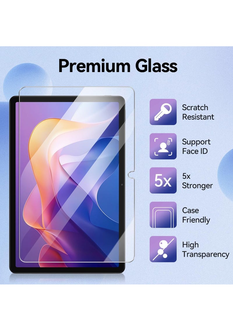 Xiaomi Redmi Pad 2 Screen Protector,HD Clarity Tempered Glass Screen Protector Film Scratch Resistant Bubble Free, High Transparency, Delicate Touch Screen Protector For Xiaomi Redmi Pad 2 - Image 2