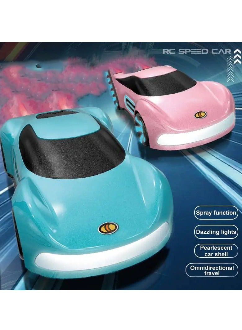 BlueFire 2025 New 2.4G Dual Control RC Stunt Car – 120M Remote Control, Gesture Sensing, Mist Spray Effect, Flashing LED Lights, Music, 4-Channel Drift & Flip Toy – 50 Min Playtime, 1:16 Scale – Ready-to-Use for Kids & Adults (Ages 8+) - Image 2