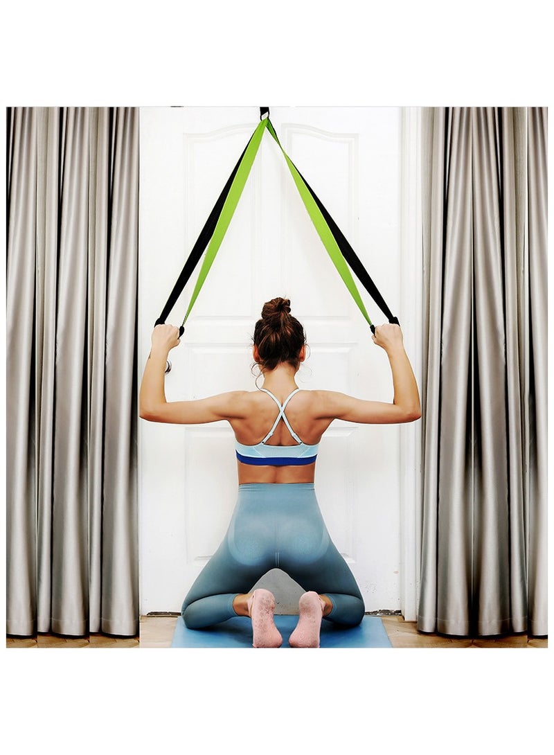 Generic Yoga Elastic Bands Fitness Resistance Band Set Glute Exercise Rally Band Door Hanging Squat Leg Trainer Home Training  - Image 3
