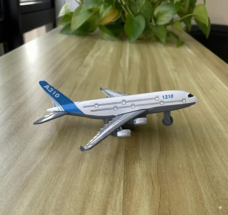 Blinkids Toys Die Cast Metal Airplane Toy, Miniature Plane Metal Pull Back Airpalne Jets Action, Air Plane Collectible Airpalne Models | Pull Back Alloy Kids Airplane 2+yrs Boys and Girls Available - Image 2