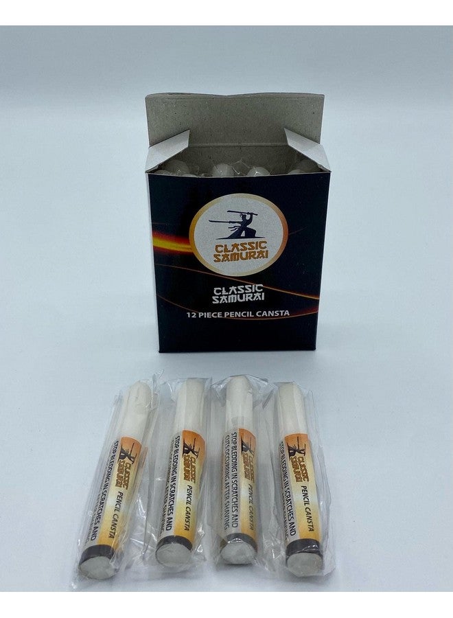 كلاسيك ساموراي قلم قابض للحلق التقليدي، عبوة من 12 قطعة من الشبة - Image 1