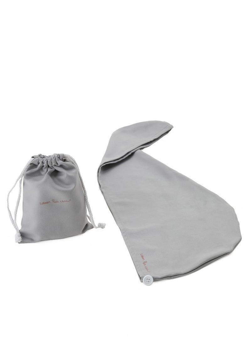 ldeen Hair Towel - Grey 