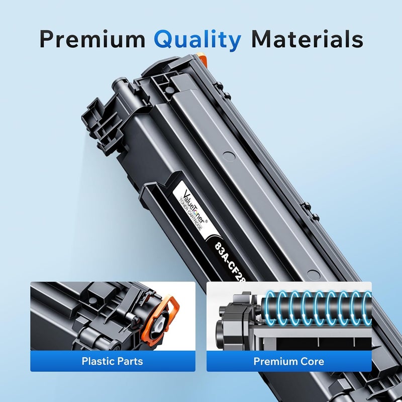 Valuetoner Compatible 83A Toner Cartridge Black Replacement for HP 83A CF283A to Use with LaserJet Pro MFP M125nw MFP M201dw MFP M225dw MFP M125a M201n M127fn M127fw M225dn Printer (2-Pack) - Image 5