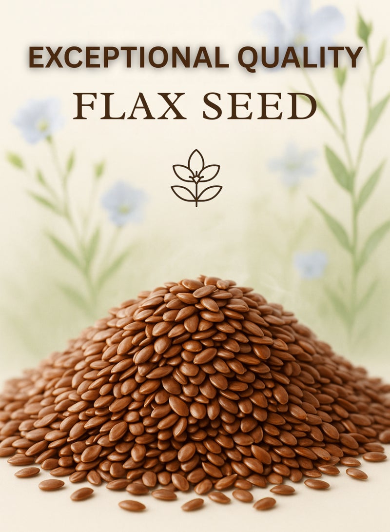 Zahr Premium Flax Seed – 100% Pure High-Grade, Hand-Sorted Natural Dried Linseed / Flaxseed / Linum Usitatissimum Seeds for Gardening, Horticulture & Herbal Projects - Image 4