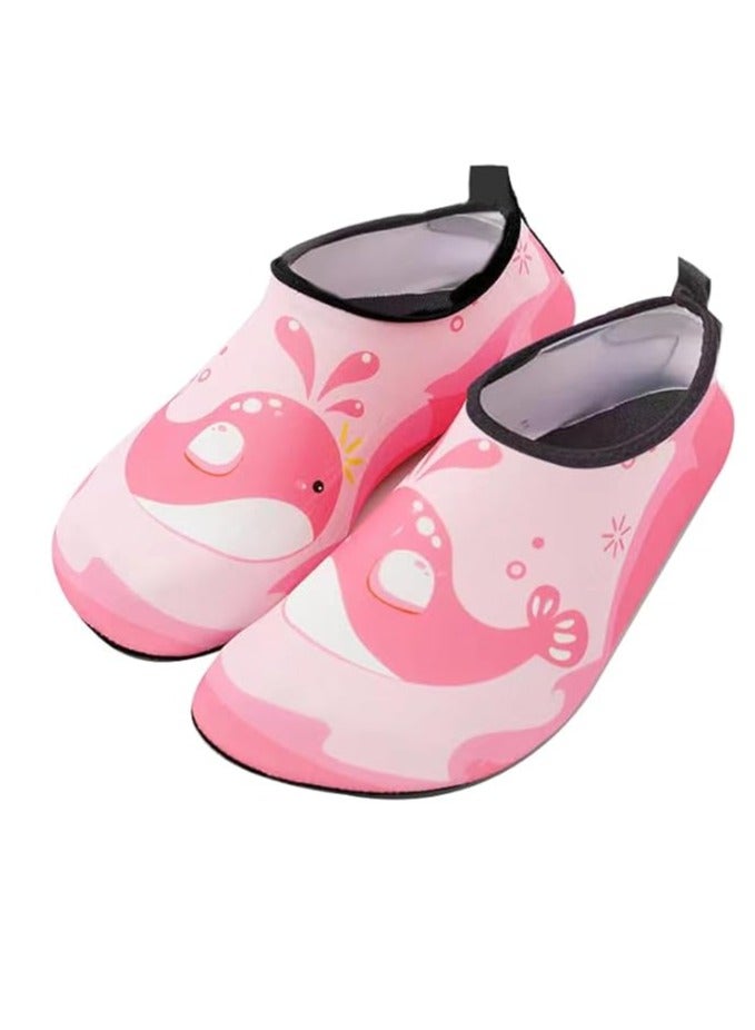 GUDOO Kids Swim Water Shoes Barefoot Sports Shoes Quick Dry Non-Slip Water Skin Sneakers for Sport Beach Swim Surf Aqua Pool Socks for Boys Girls Toddler - Image 1