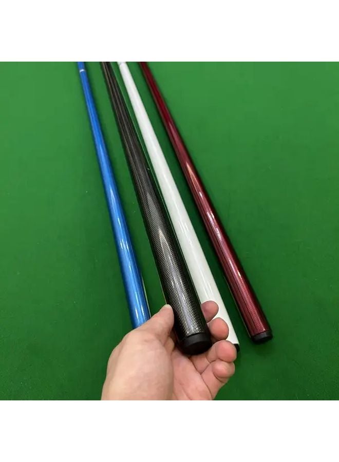 الكتلة السوداء القابلة للفصل 2 في 1 من ألياف الكربون لعصي البلياردو مع طرف جلدي 9 ملم للمنزل والبار - Image 4