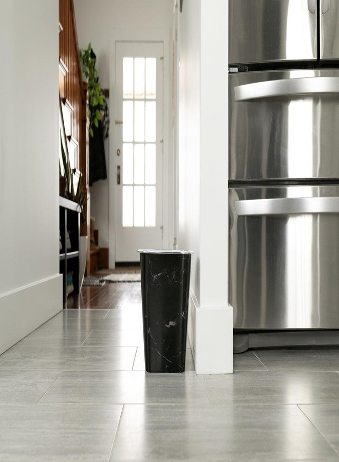 KOLORAE Waste Can 10L (2.6 Gallons) - 3 Pack Trash Garbage Can for Home, Office, Dorm Room Wastebasket (Galaxy) - Image 3