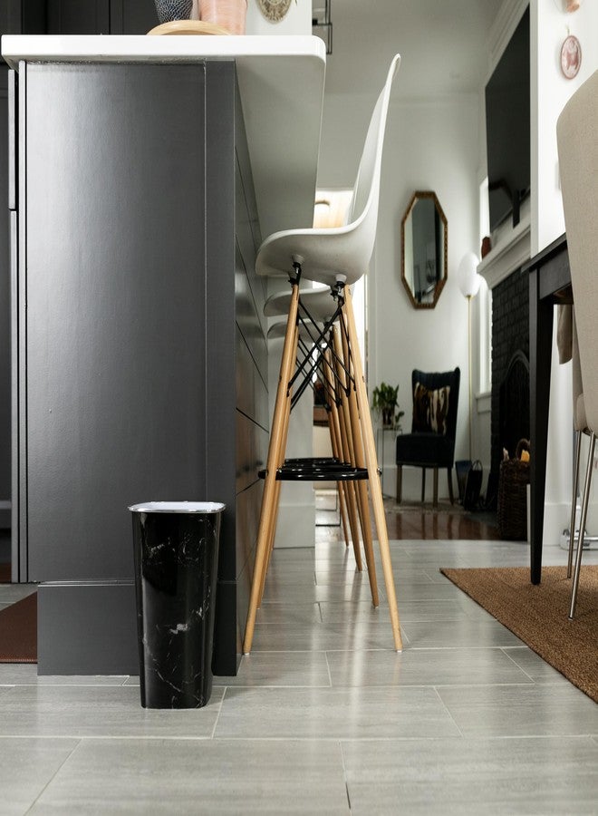 KOLORAE Waste Can 10L (2.6 Gallons) - 3 Pack Trash Garbage Can for Home, Office, Dorm Room Wastebasket (Galaxy) - Image 4
