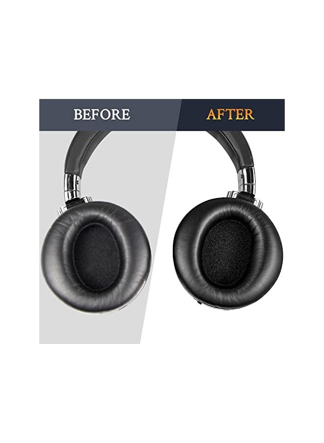 erorex Professional Earpads Cushions Replacement For Cowin Silensys E7 E7 Pro Headphones Do Not Fit Se7 Ear Pads With Soft Protein Leather Noise Isolation Foam Black  - Image 4
