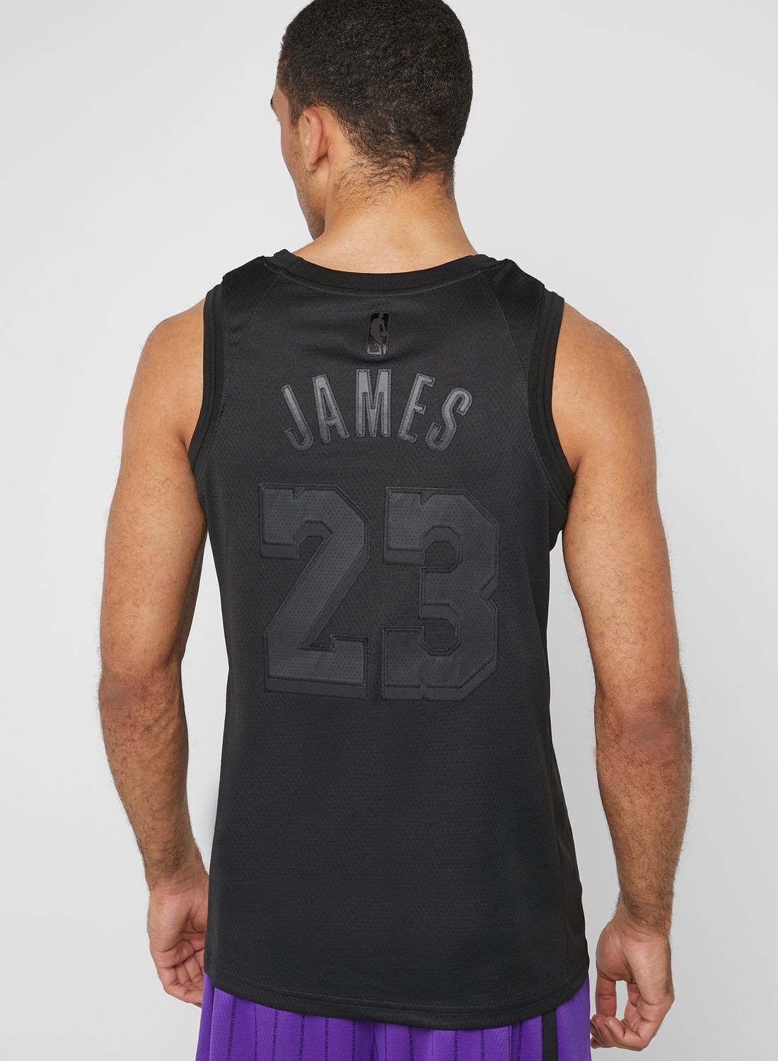 Nike Connected Jersey NBA lakers LeBron James MVP Black CI2030-010