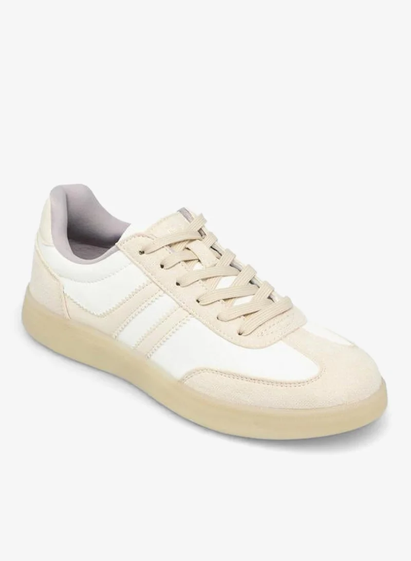 فلورا بيلا من شو إكسبرس Flora Bella Women Panelled Lace-Up Ankle Sneakers