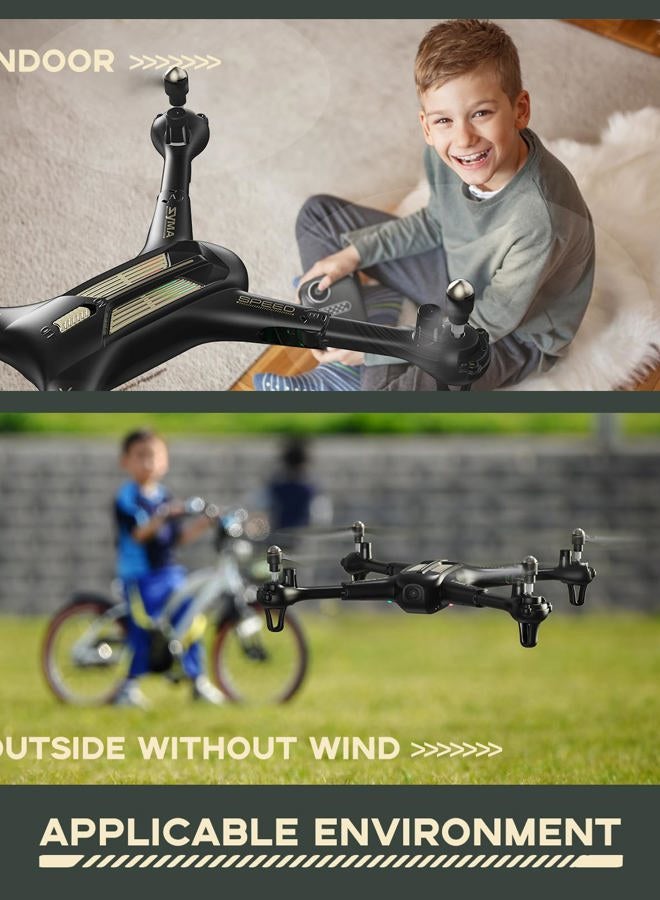SYMA Drone with Camera, SYMA X600W Foldable 1080P FPV Camera Drones for Adults Kids Remote Control Quadcopter Gift Toys for Boys Girls with Altitude Hold, Headless Mode, One Key Start, 3D Flips 2 Batteries - Image 5