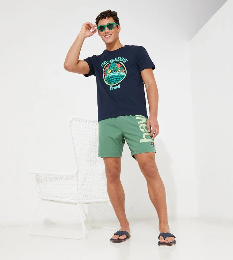 Havaianas  Havaianas T-Shirt Round Patch for Men | Best Price UAE