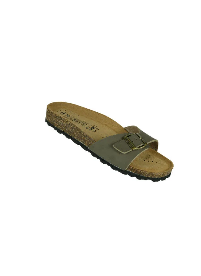 بيوتشيك Biochic Ladies Single Strap Sandals 012-476 237K-Tortora