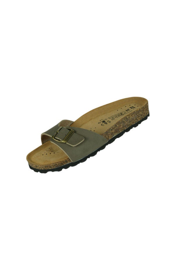 BiOCHIC Biochic Ladies Single Strap Sandals 012-476 237K-Tortora  - Image 3
