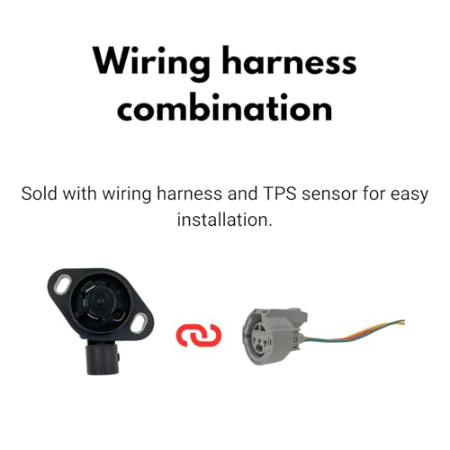 AUTO OCCASION Throttle Position Sensor TPS Sensor with Connector Replacement for Acura CL Integra MDX Honda Accord Civic CR-V CR-X Del Sol Odyssey Pilot Prelude 911-753 37825-PAA-A01 16400-P06-A11 - Image 3