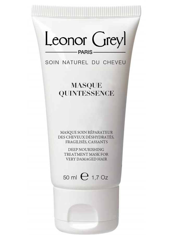 ماسك كوينتسنس بحجم السفر - ماسك عميق للتكييف للشعر الهش والتالف جداً، حجم السفر - ماسك تكييف خالي من الغلوتين ونباتي للشعر الجاف (1.7 أونصة سائلة)