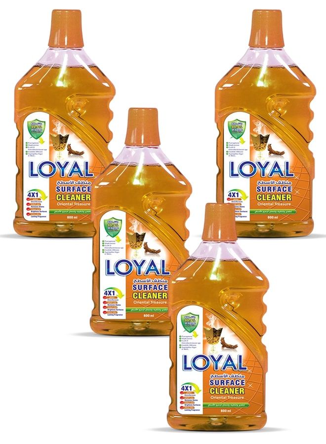 loyal Surface Cleaner 4x2400ML Oriental Treasure