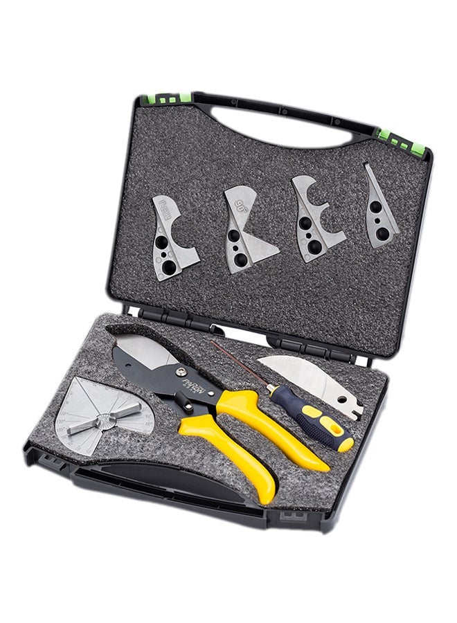 NIBEMINENT 5-In-1 Multifunctional Professional Cutting Plier Kit Black/Yellow